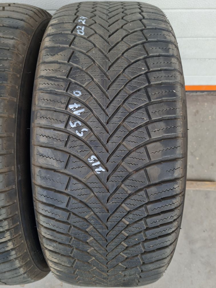 Зимни гуми 2 броя LASSA Multiways2 215 55 R17 дот 0224