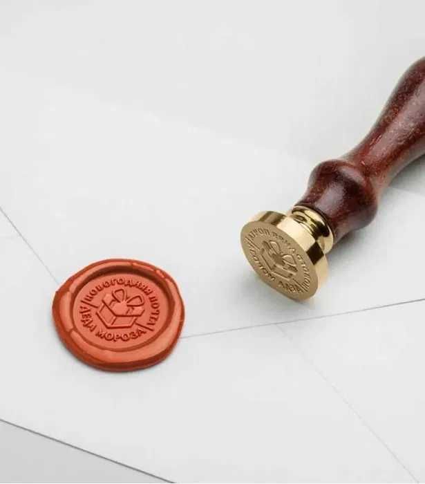 Изготовление CУРГУЧНАЯ ПЕЧАТЬ Восковая Сургуный Штамп из латуни