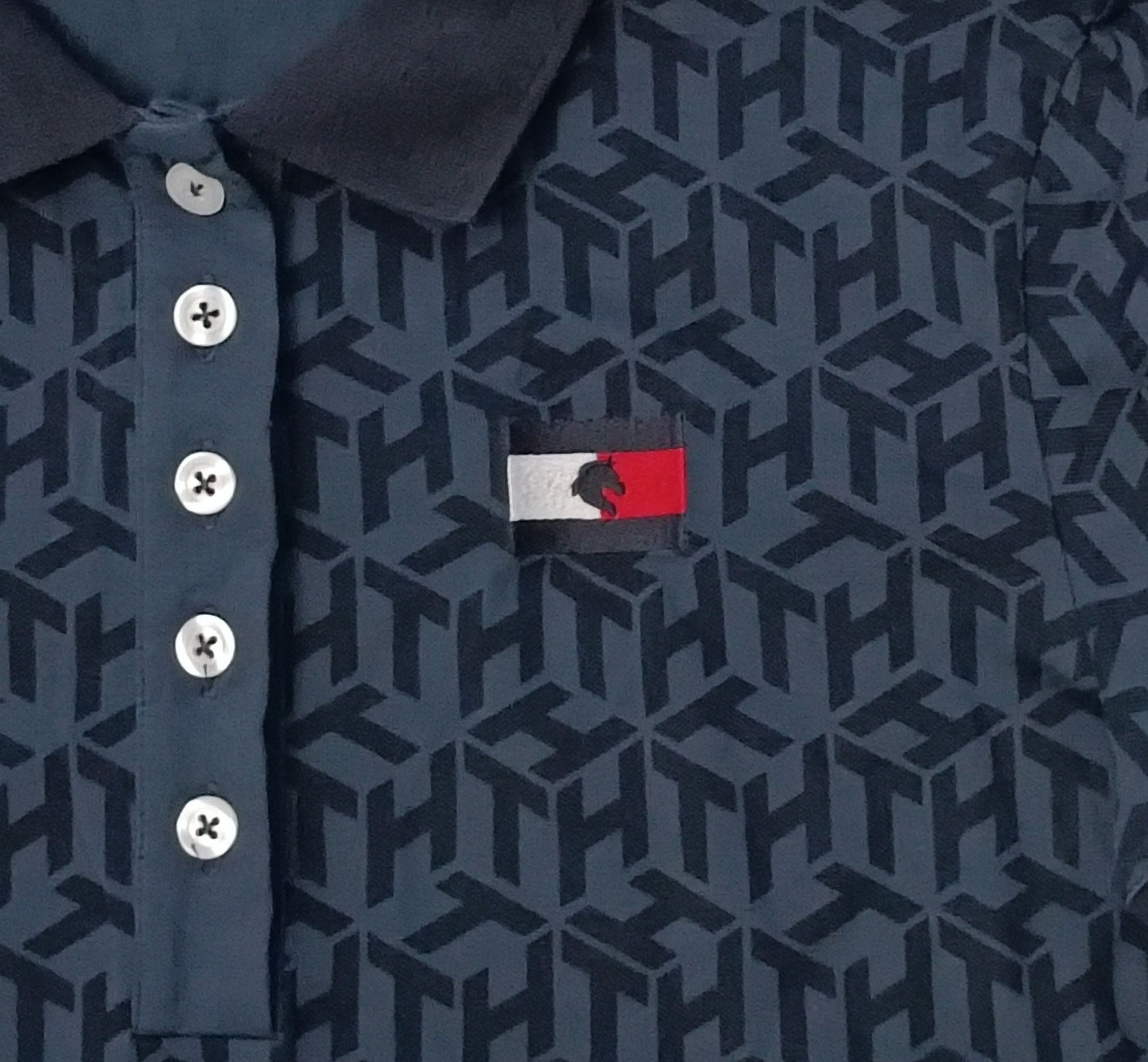 Tommy Hilfiger Polo Shirt оригинална тениска L памучна поло фланелка