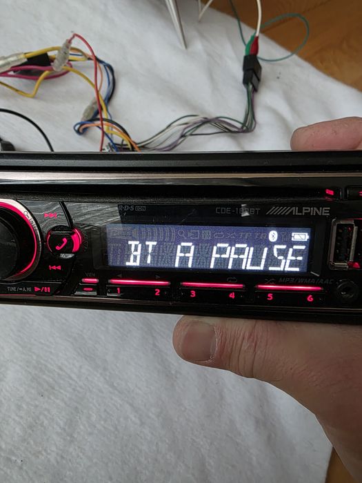 Player Alpine cde-183 Bluetooth usb,cd