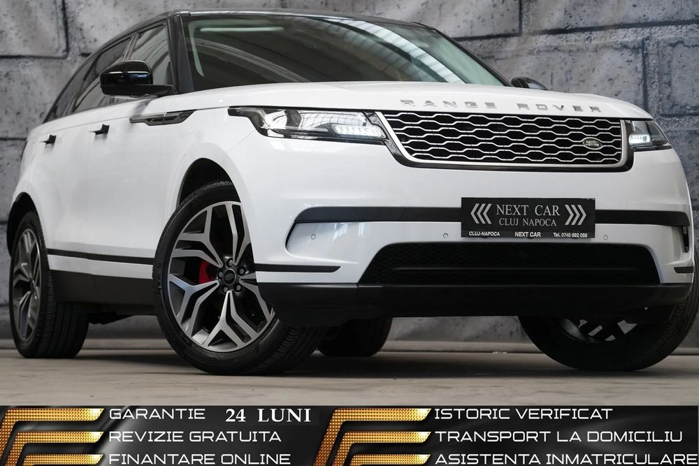 Land Rover Range Rover Velar GARANTIE 24 LUNI*RATE*DISTRIBUTIE*240Cp*4x4*Automat*Alcantara*Panorama