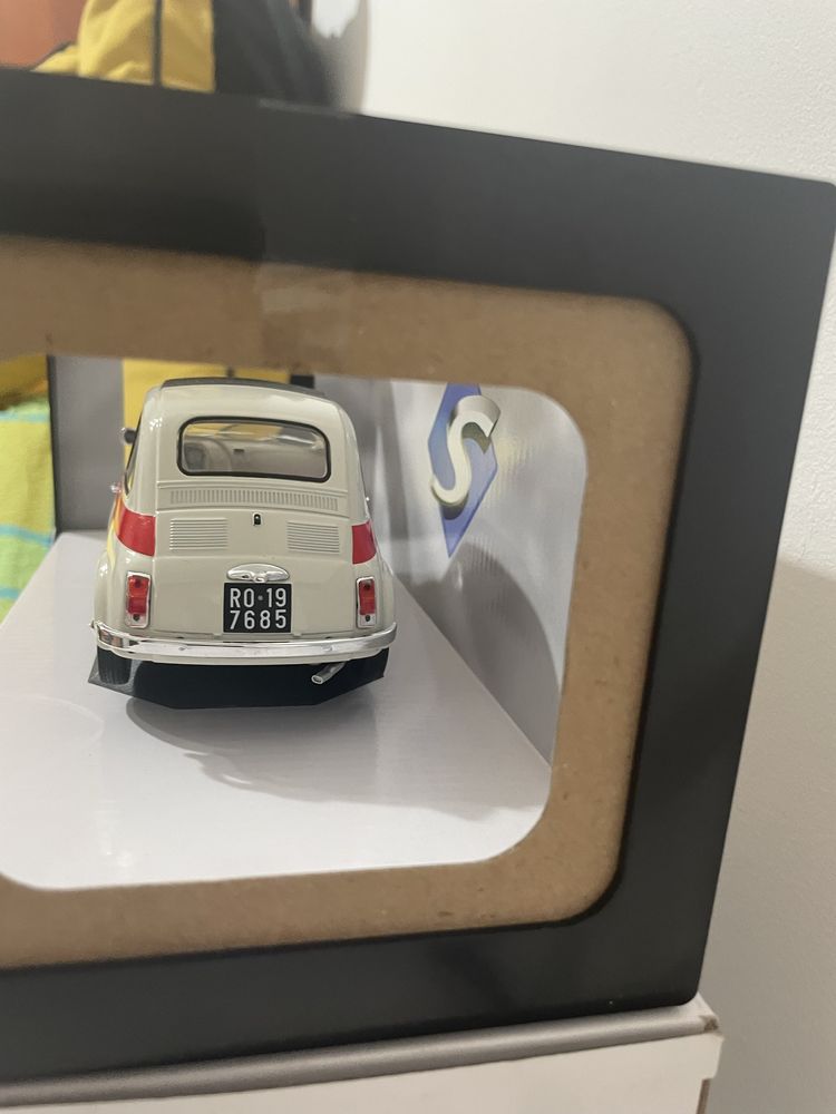 Machetă metalică Fiat 500 L Sport (1960) Solido scara 1/18