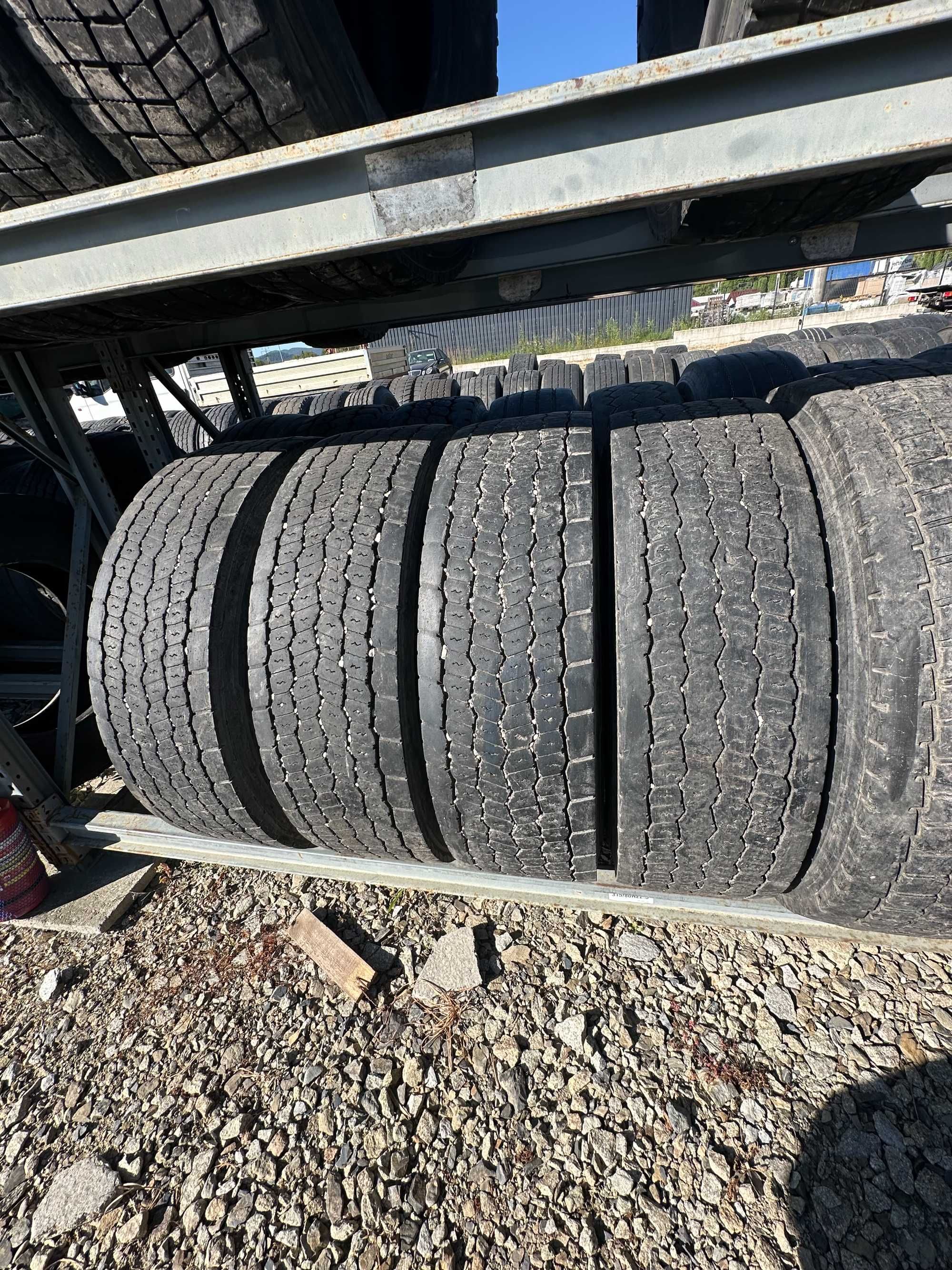 Anvelope Camion 315/80R22.5 - Stare foarte buna, Regionale/Cariera