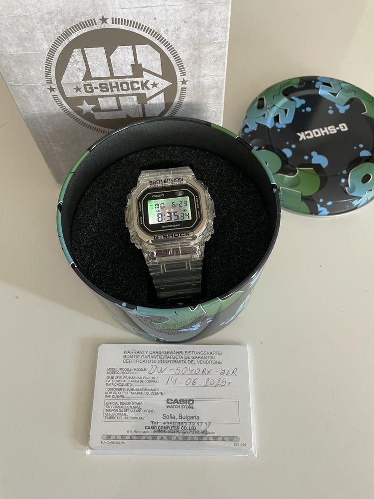 Часовник Casio G-Shock DW-5040RX-7ER • New • 40 Years