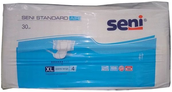 Подгузники Seni standar air XL