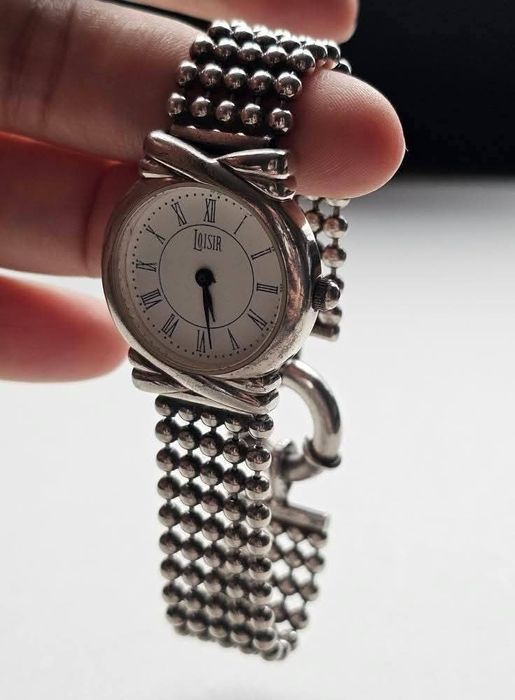 Марков сребърен/925 часовник на Loisir