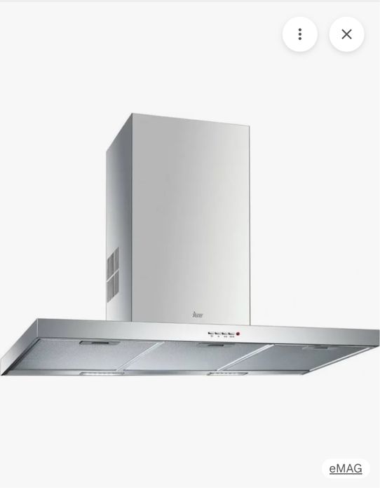 Hota semineu Teka inox 90 x 50 noua