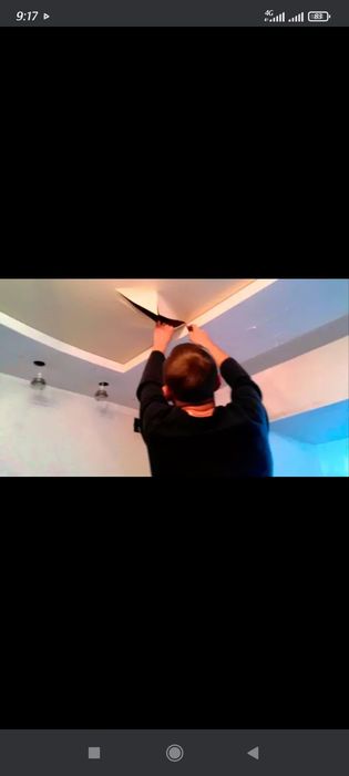 Ремонт натяжных потолков любой сложности!