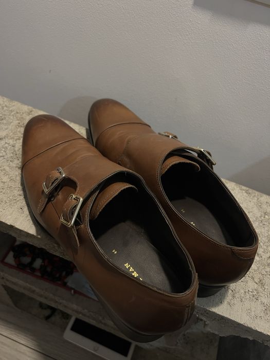 Pantofi piele zara barbati 44