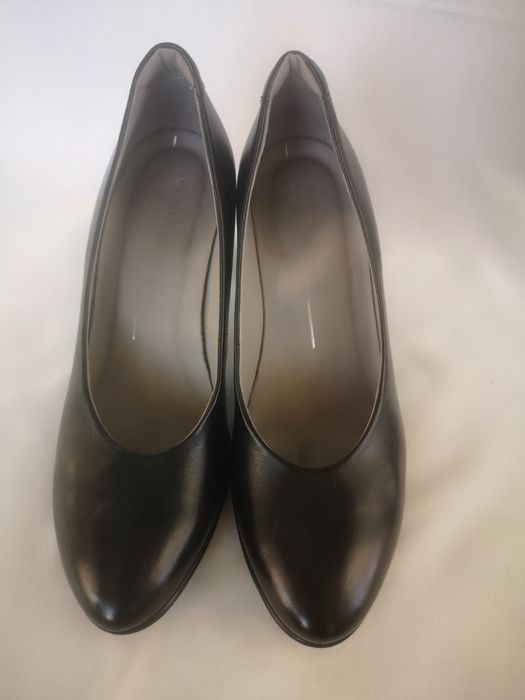 Ecco, обувки естествена кожа, номер 38