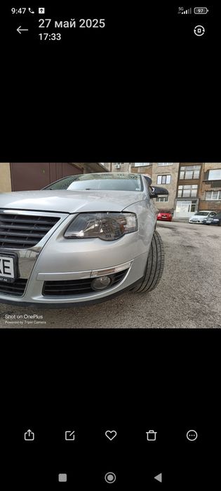 фарове VW Passat B6 Тъмни опушени Пасат Б6 Нови Дизайнерски  Pasat