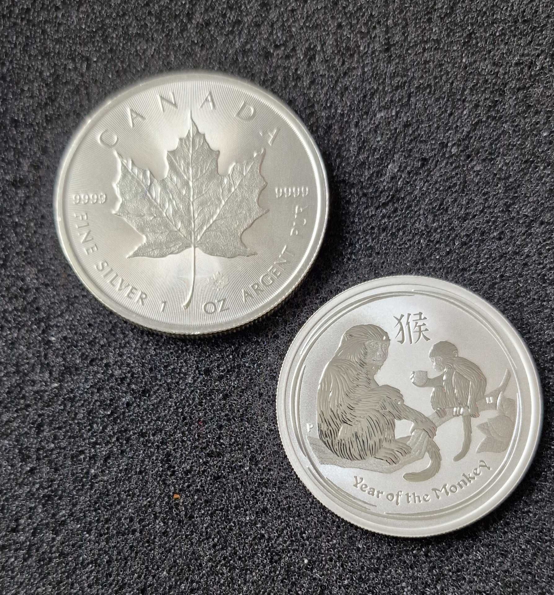 Moneda argint 1 oz Canada Maple Leaf