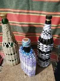 Бутылки оплетеные