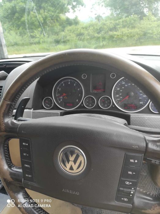VW Touareg 3.2, 241 к.с, автоматик, задна камера
