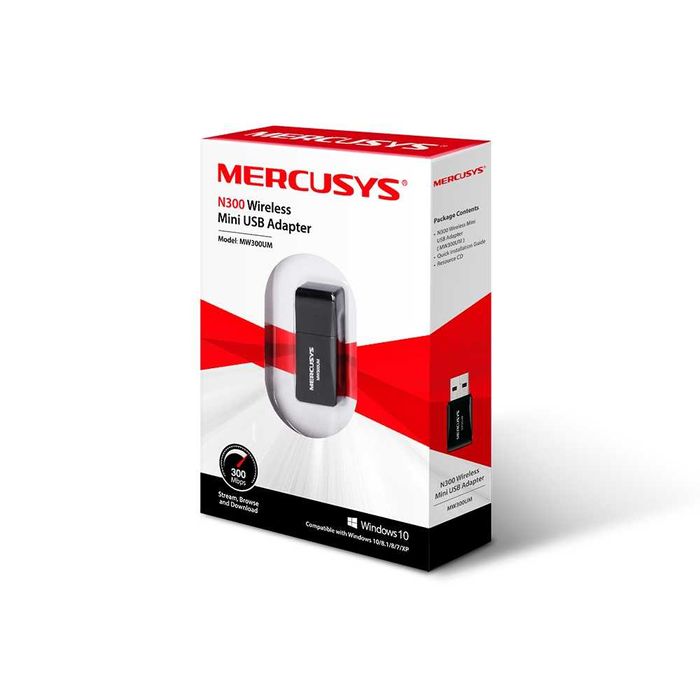 Mercusys MW300UM Wi-Fi роутер ++