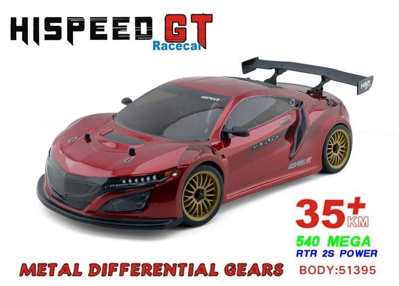 Automodel RTR GT 2.4 GHz 4x4 On-road include baterie (Hpi, Traxxas)
