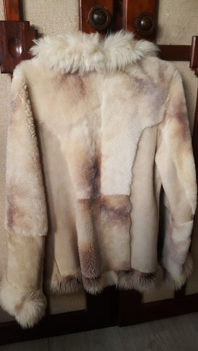 Дамско палто естествена кожа