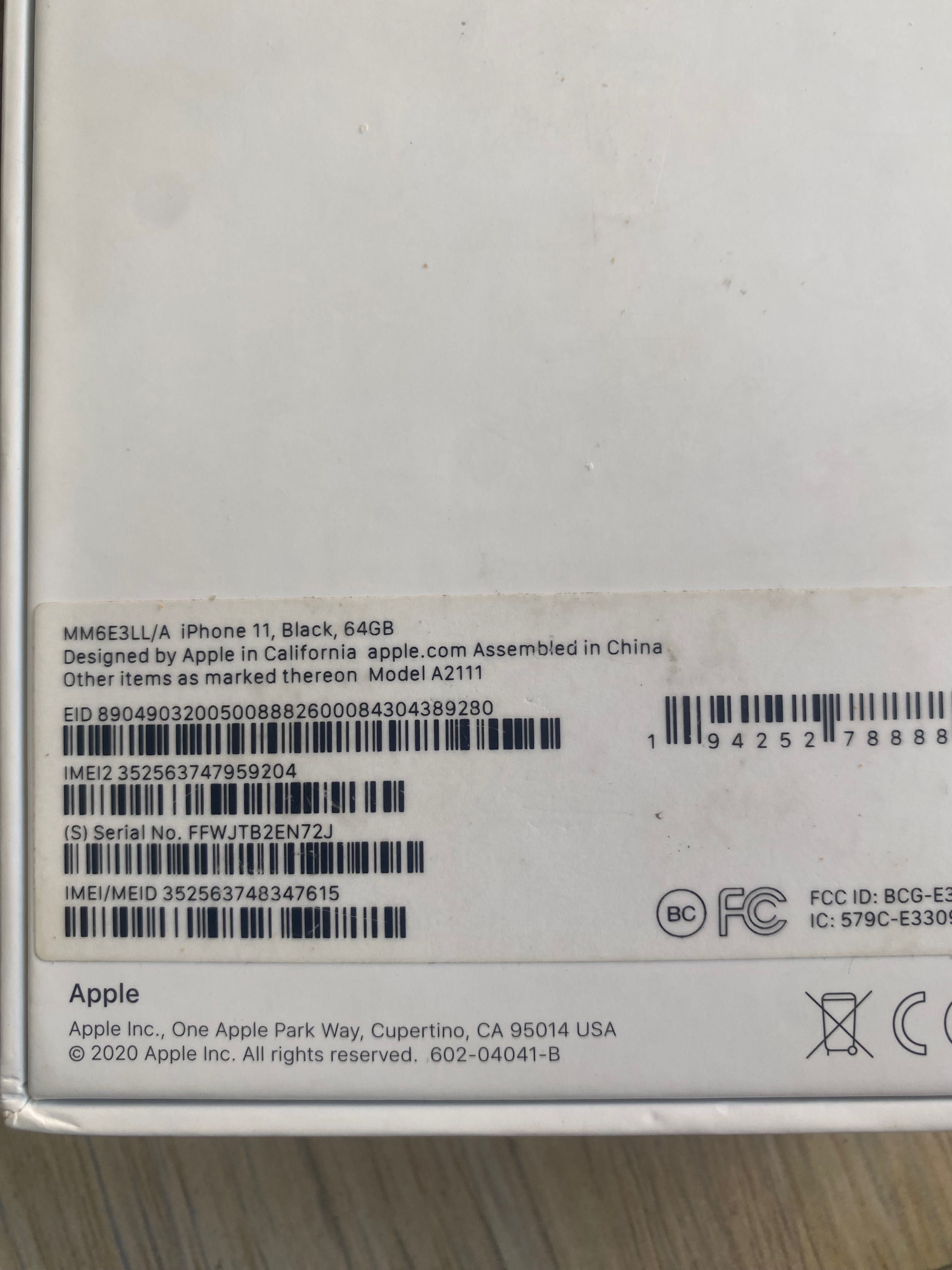 iPhone 11 64gb qora