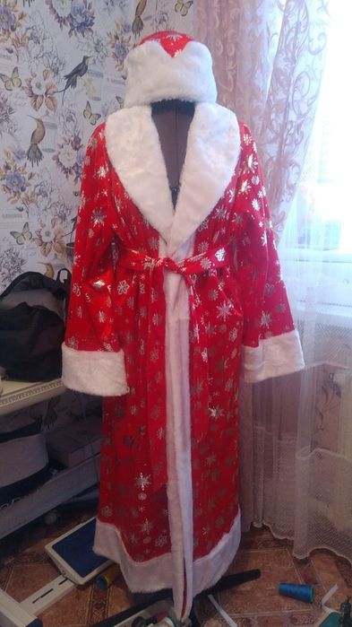 Прокат костюм Дед мороз, снегурочка