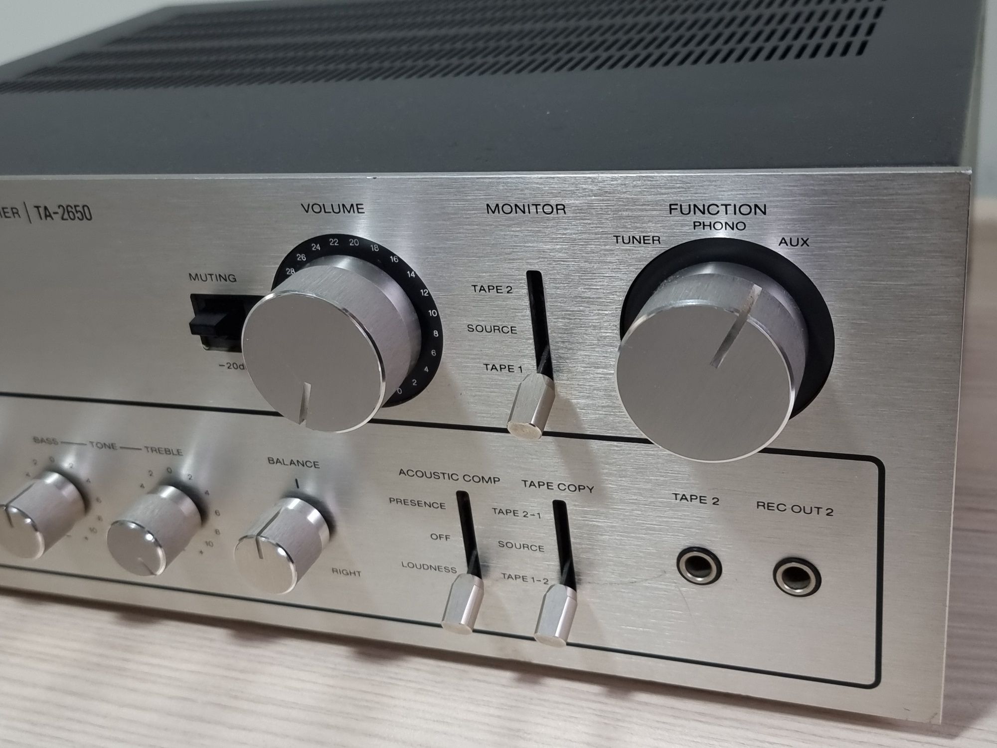 Sony TA-2650 Integrated stereo amplifier