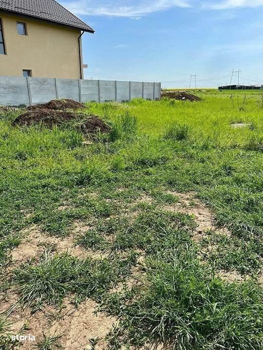 Teren 374 mp la intrarea in Comuna Berceni- oportunitate investitie