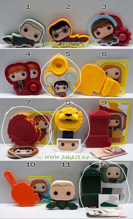 Игрушки из киндеров