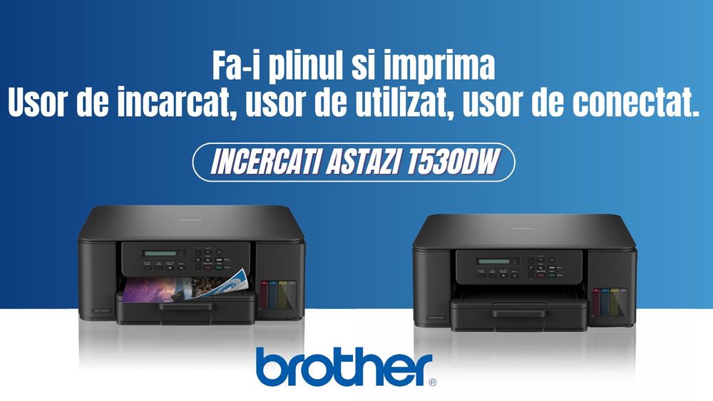 Brother DCP-T530DW sigilat, garanție, factură, transport inclus