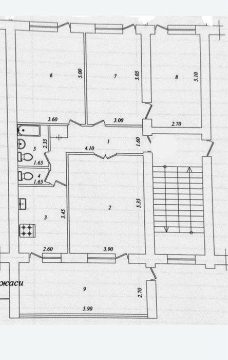 Продается 4 ком квартира на ул.Кушбеги