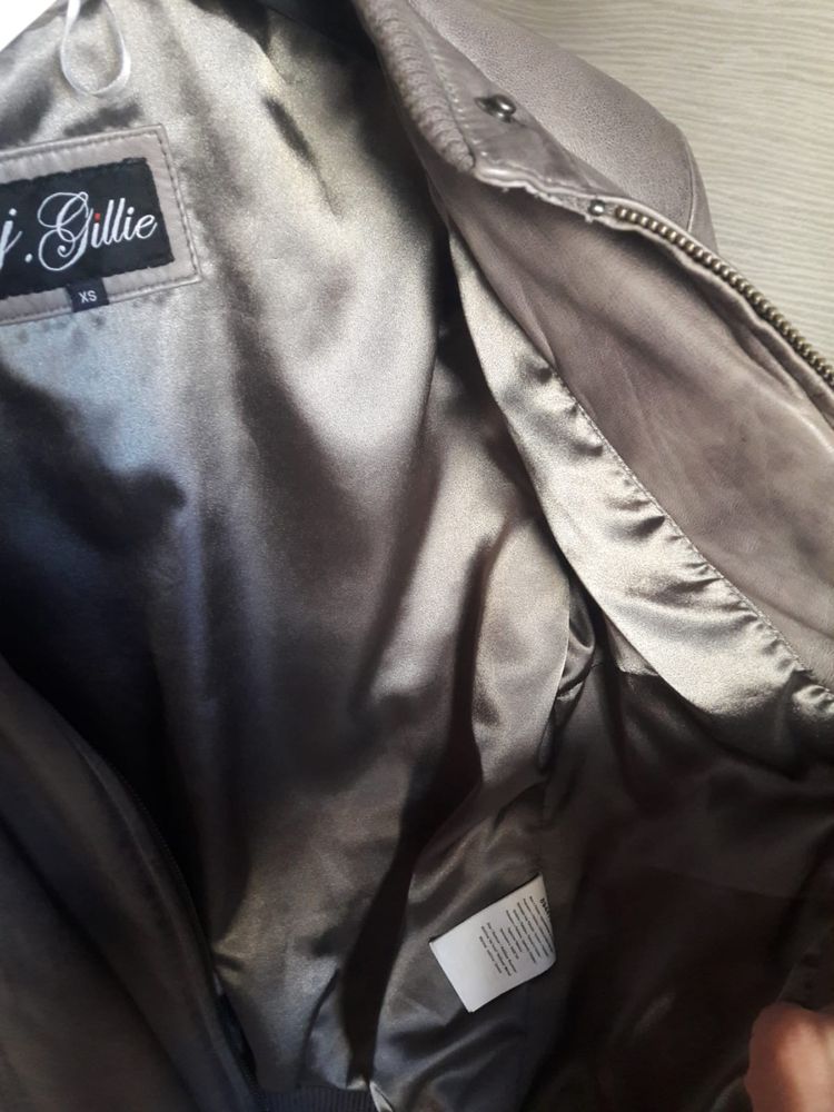 Geaca din piele Jilani Collection Germania, măsura XS.