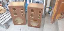 Set 2 cutii/incinte acustice unitra 75w( altus,tonsil,sony,technics)
