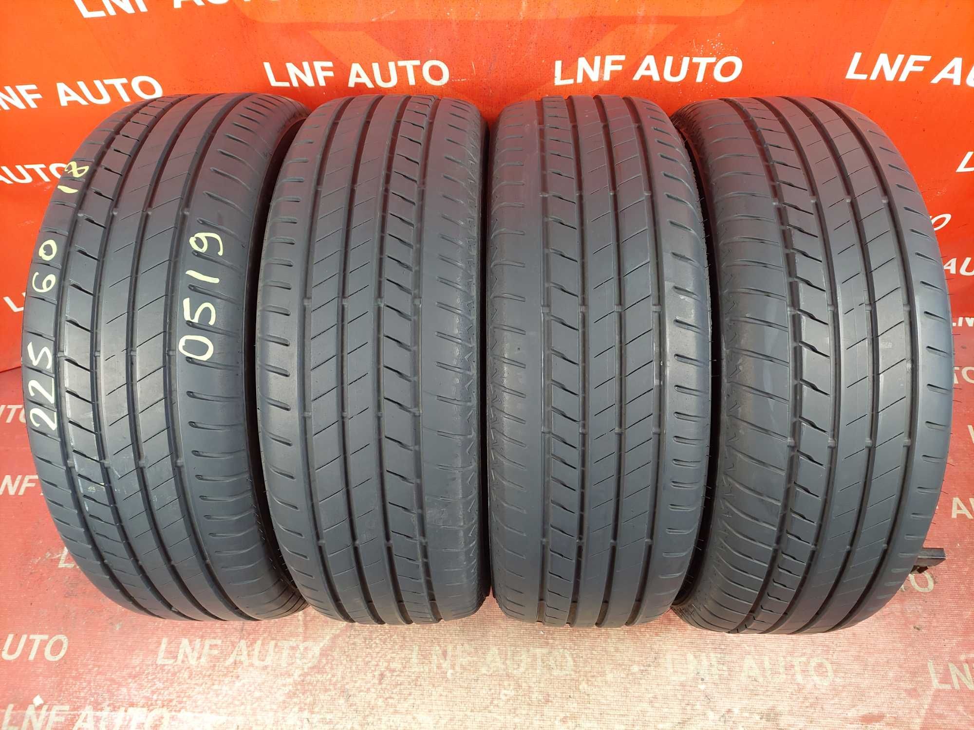 Anvelope de VARA - 225/60/18 - BRIDGESTONE - 7.32 MM - DOT 2019 !