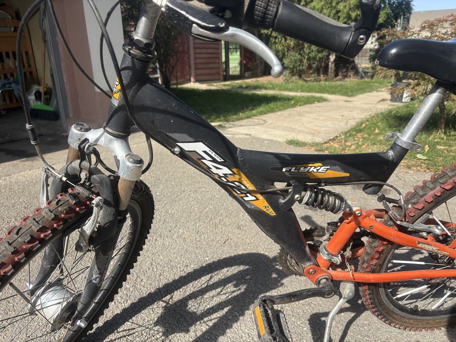 Bicicleta Flyke F4-21 suspensie fata-spate