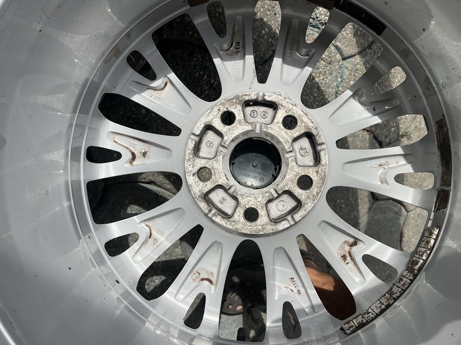 Jante aliaj 5x112mm, anvelope 225/55 R17, VW Passat, Tiguan, Sharan