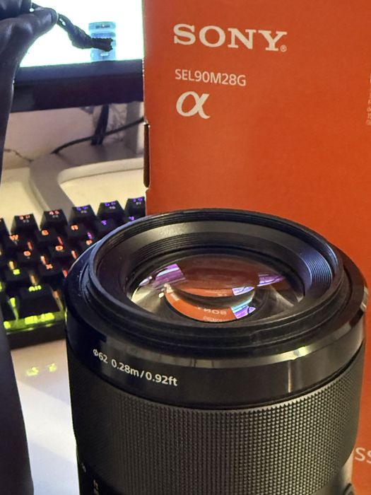 Sony FE 90mm f2.8 macro G гаранция