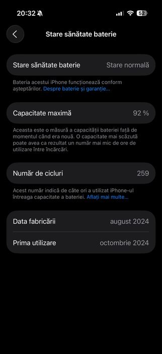 Vand Iphone 16 Pro 128GB Natural