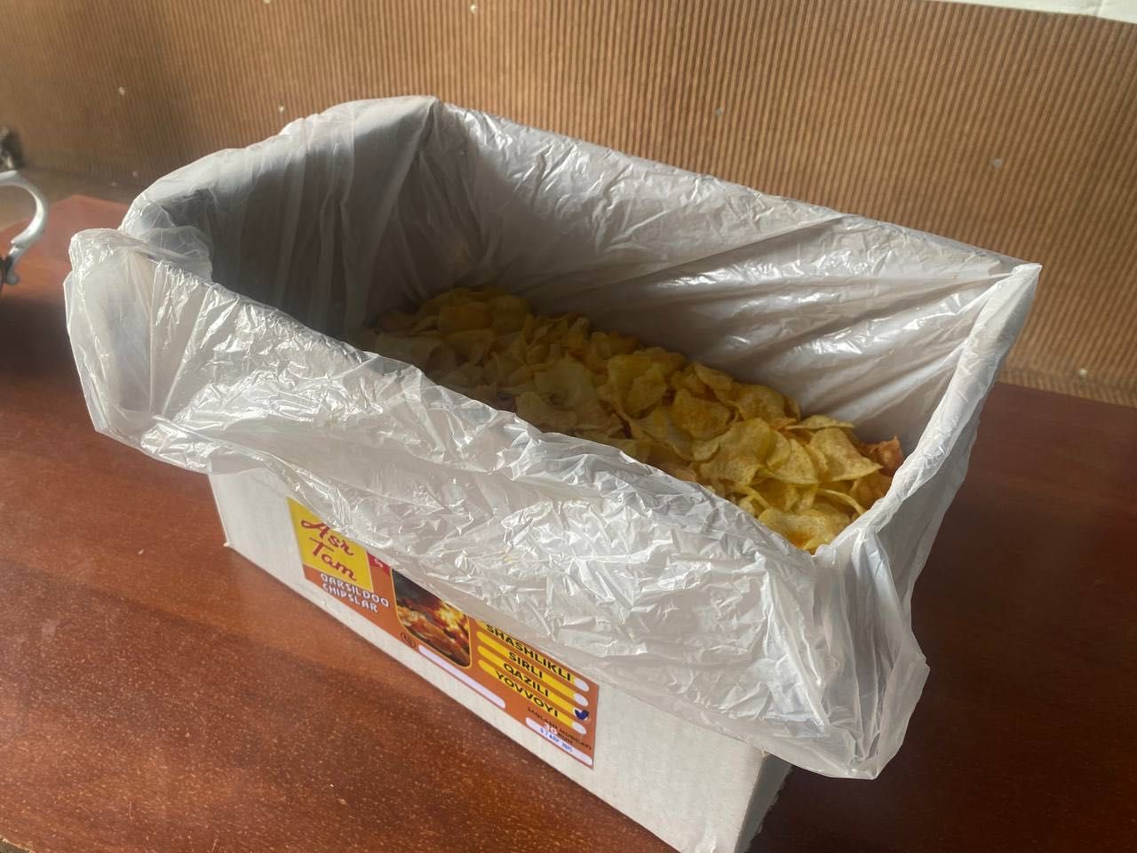 Mazali va qarsildoq chipslar