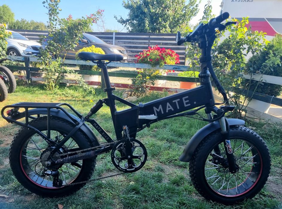 Bicicleta electrica pliabila Mate X 750
