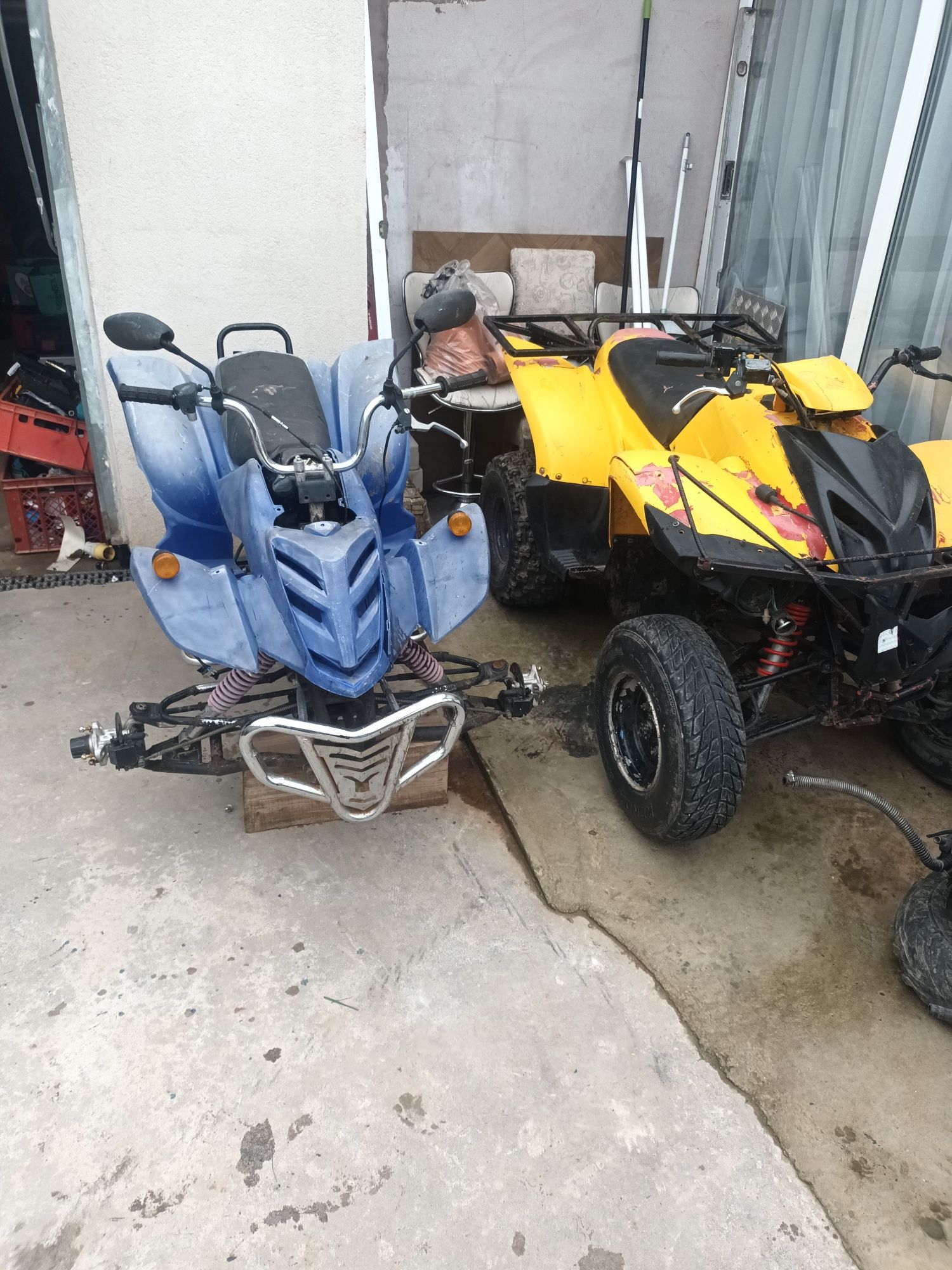 Cadru atv china 200cc albastru 300galben