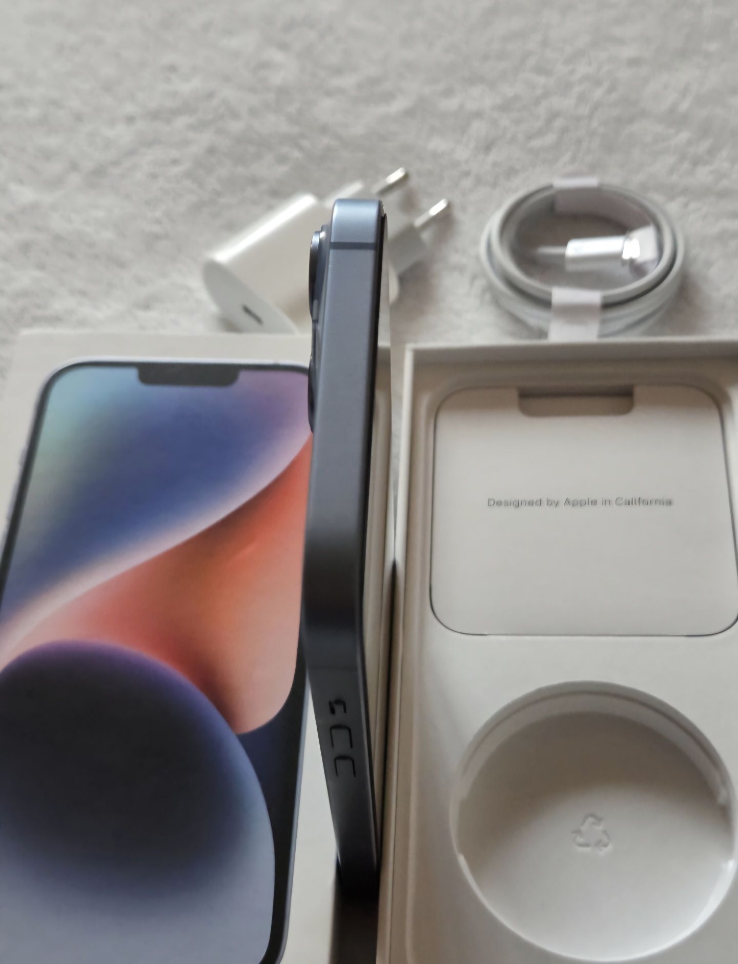 Iphone 14 Plus, Blue, 128GB, baterie 87%, Full box