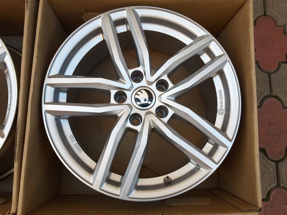 jante aliaj 17; 5x112;  Skoda Kodiaq,Karoq, Superb, Octavia Scout