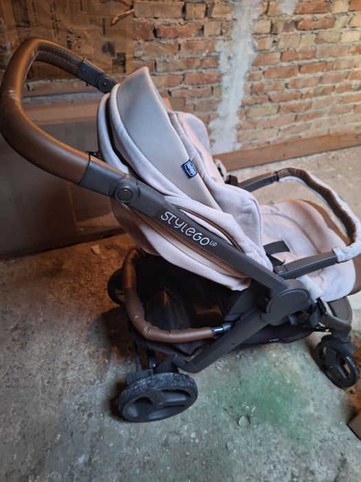 Детска количка със зимен кош