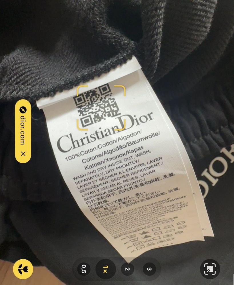 Dior-Чисго нови оригинални мъжки къси панталонки ХЛ размер
