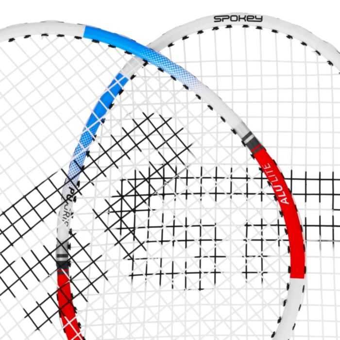 Ракети за бадмингтон/федербал комплект Spokey Fit One II - 2 бр.+калъф