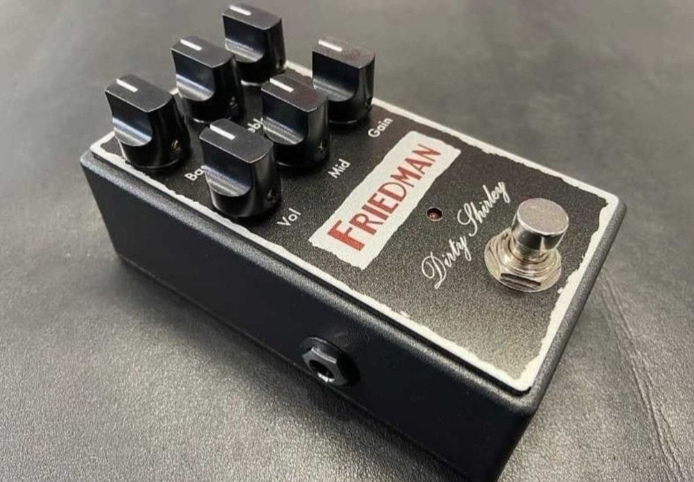 Pedala efect chitara Friedman Dirty Shirley overdrive boost distors od