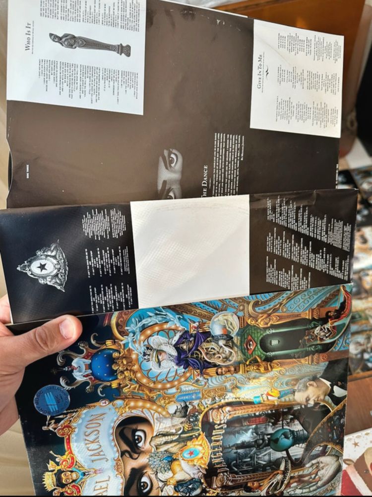 15 seturi Vinyl Michael Jackson Dangerous 1991 Sony noi