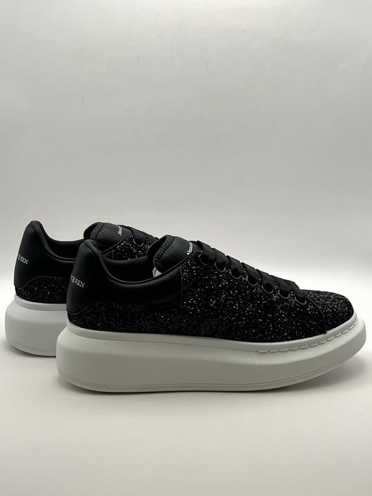 Alexander McQueen Glitter Black