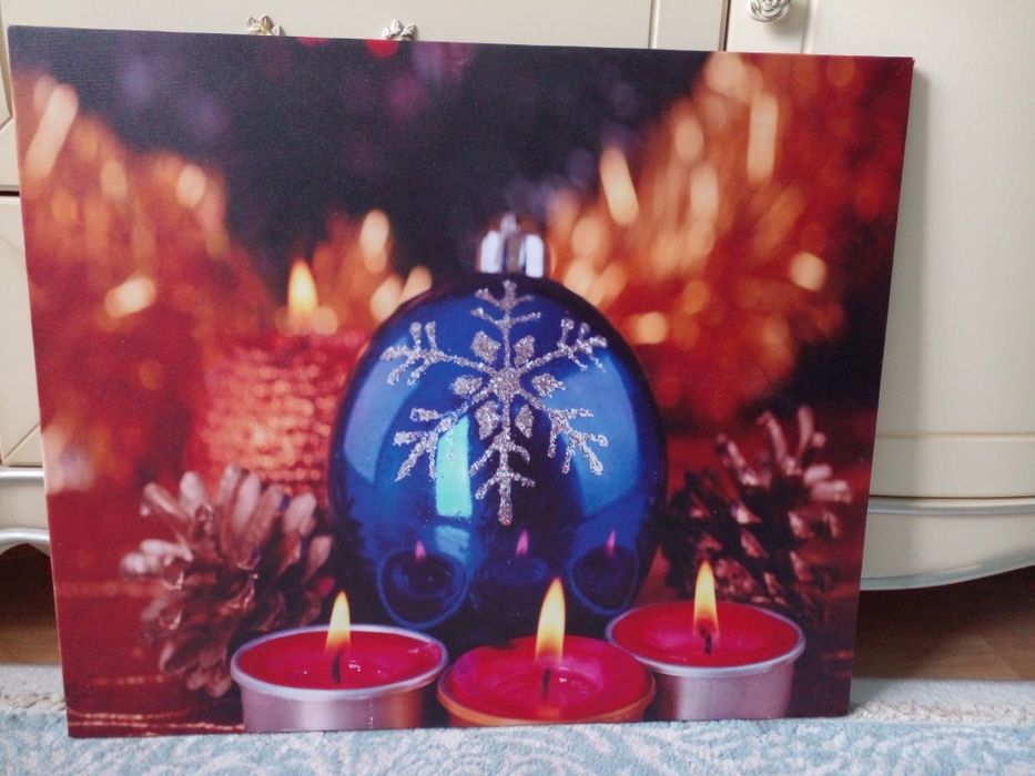 Новогодняя картина размер 50×60