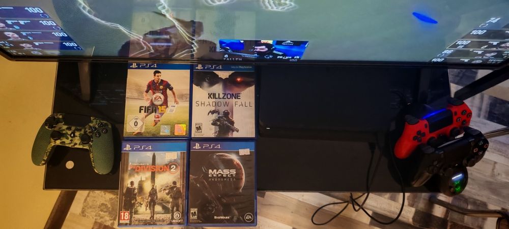 Ps4 slim 3 джойстика