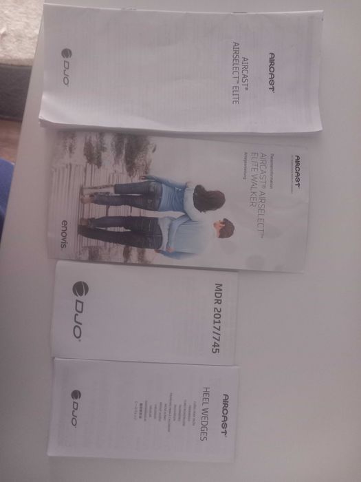 Orteza pentru imobilizare picior ...AIRCAST (ESTE NEFOLOSITA)