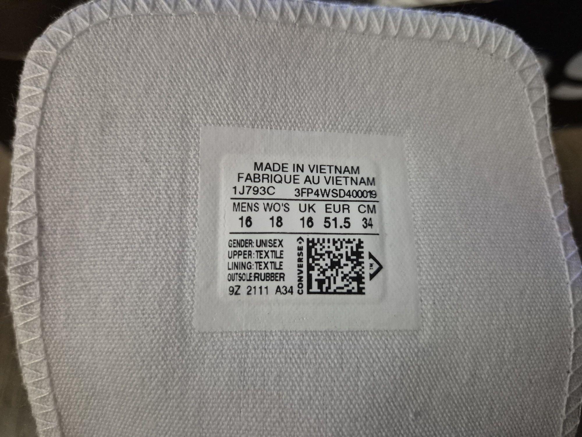Converse  кецове номер 51,5